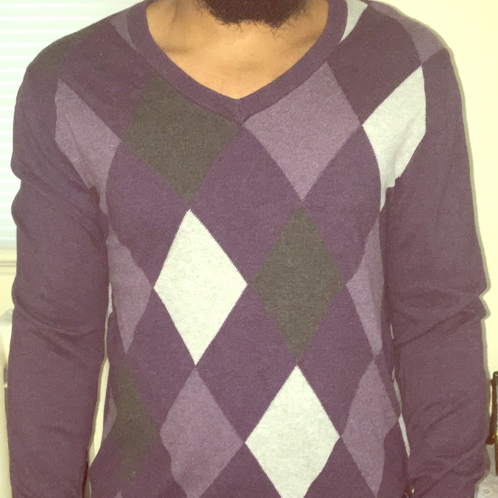 Men’s Checkered Sweater
